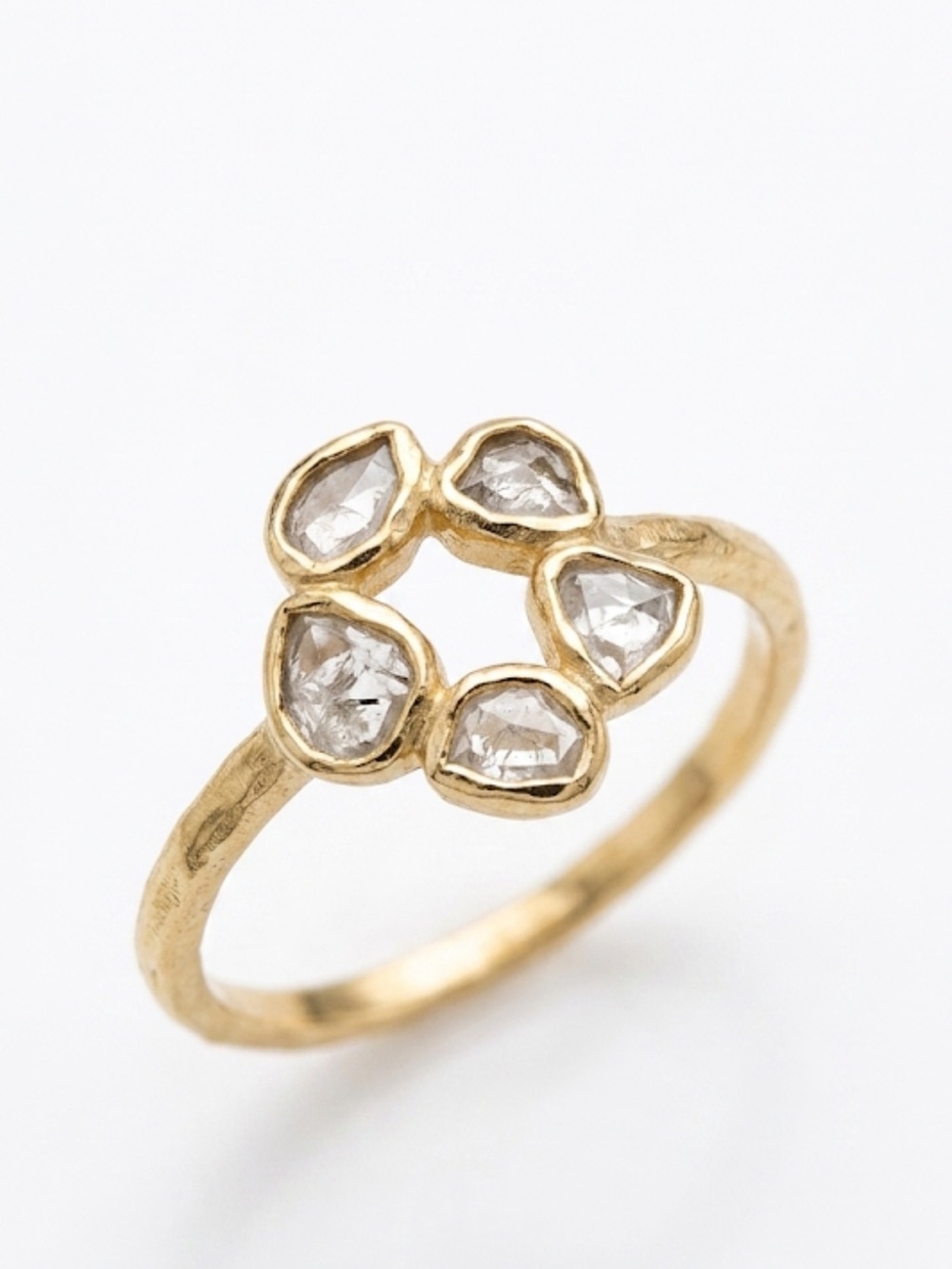 Jorge Revilla "Morning" Collection Labradorite Ring 18k Gold Vermeil.